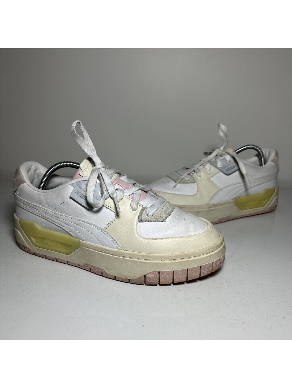 Puma Shoes Women’s Size 8.5 White Pastel Cali Dream Brushed Suede 383112-01
